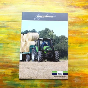 Benutzerhandbuch für Deutz-Fahr Traktor Agrotron M 410 – M 650
